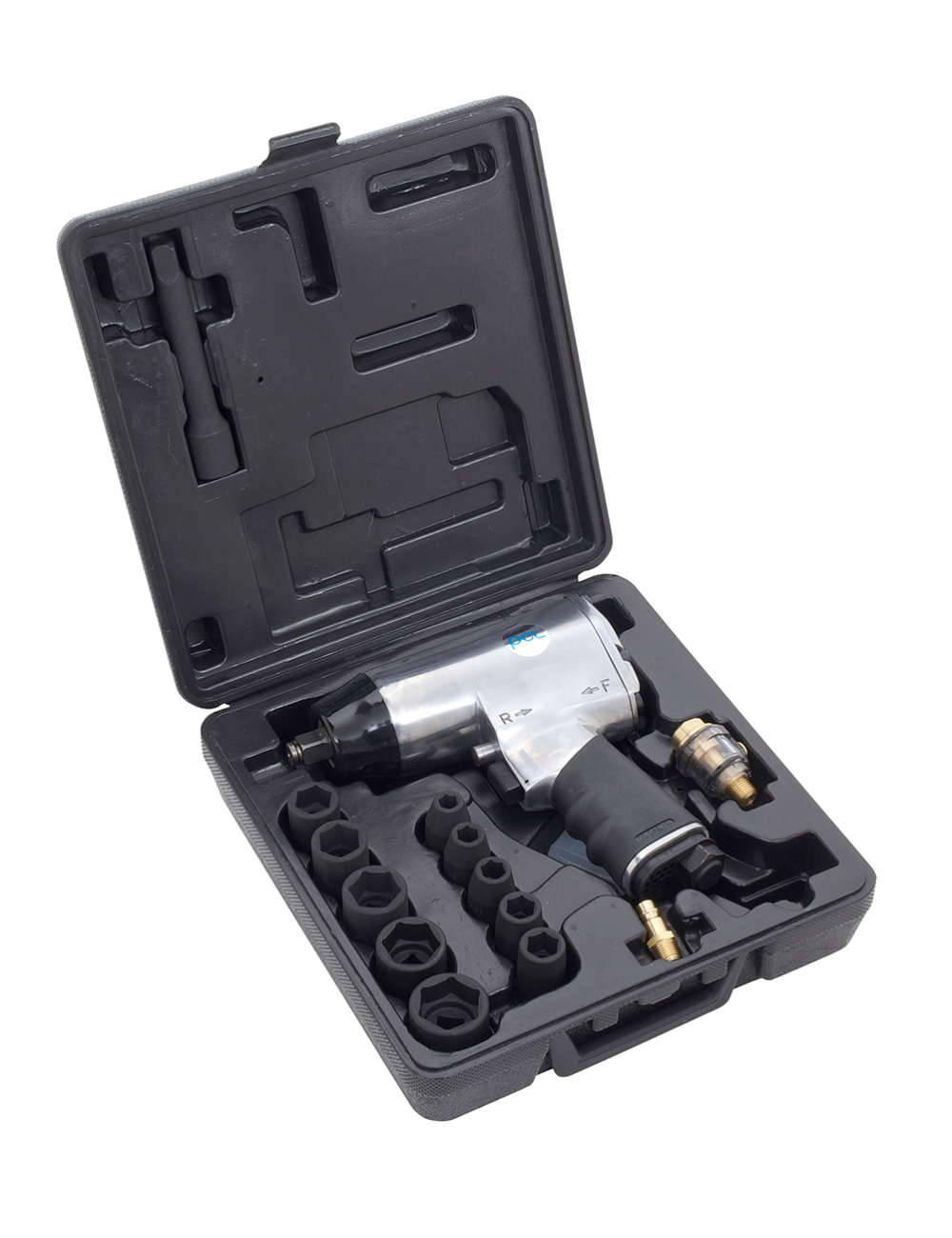 Kit Impact Slamoersleuter, 1/2, 540 Nm, 1,39 M/S Met 10 Slagdoppen